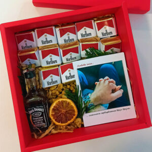 Подарочный набор в крафтовом боксе