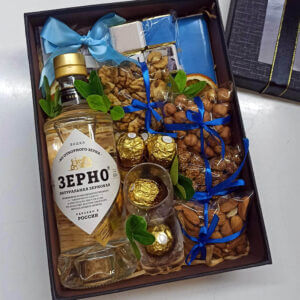 Подарочный набор в крафтовом боксе