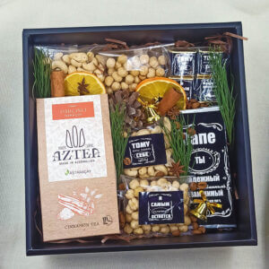 Подарочный набор в крафтовом боксе