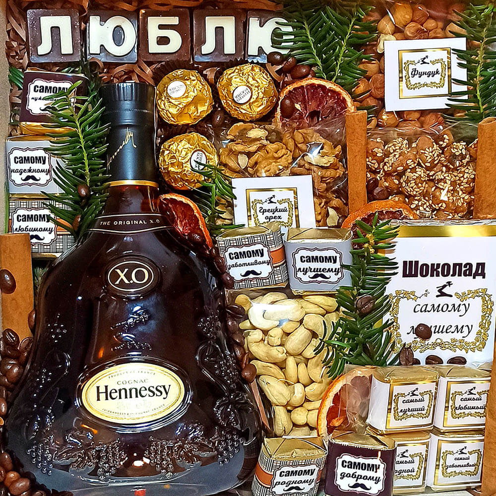 Подарочный набор в крафтовом боксе