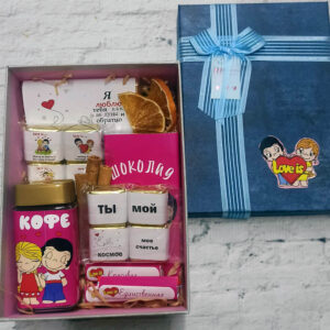 Подарочный набор в крафтовом боксе