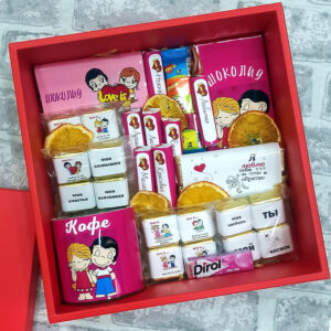 Подарочный набор в крафтовом боксе