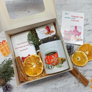 Подарочный набор в крафтовом боксе