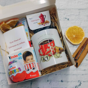 Подарочный набор в крафтовом боксе