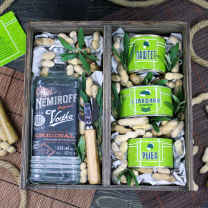 Подарочный Набор. Бокc "Армейский" на 23 февраля