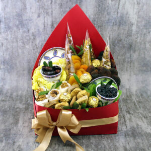 Съедобный букет из сухофруктов