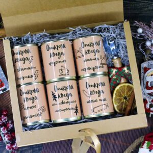 Подарочный набор в крафт-боксе