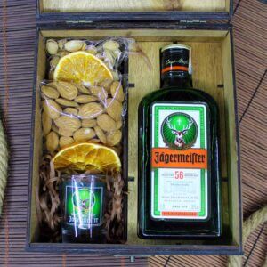 Подарочный набор в деревянном боксе