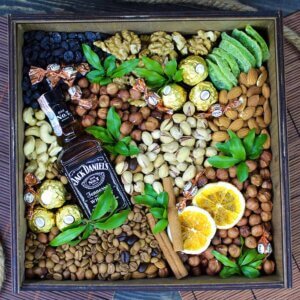 Подарочный набор в деревянном боксе