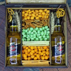 Подарочный набор в деревянном боксе