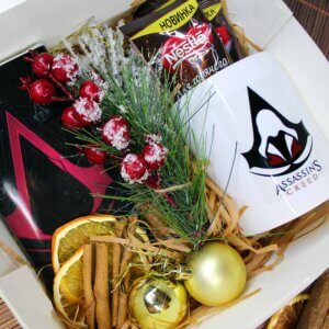 Подарочный набор в крафт-боксе