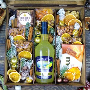 Подарочный набор в деревянном боксе