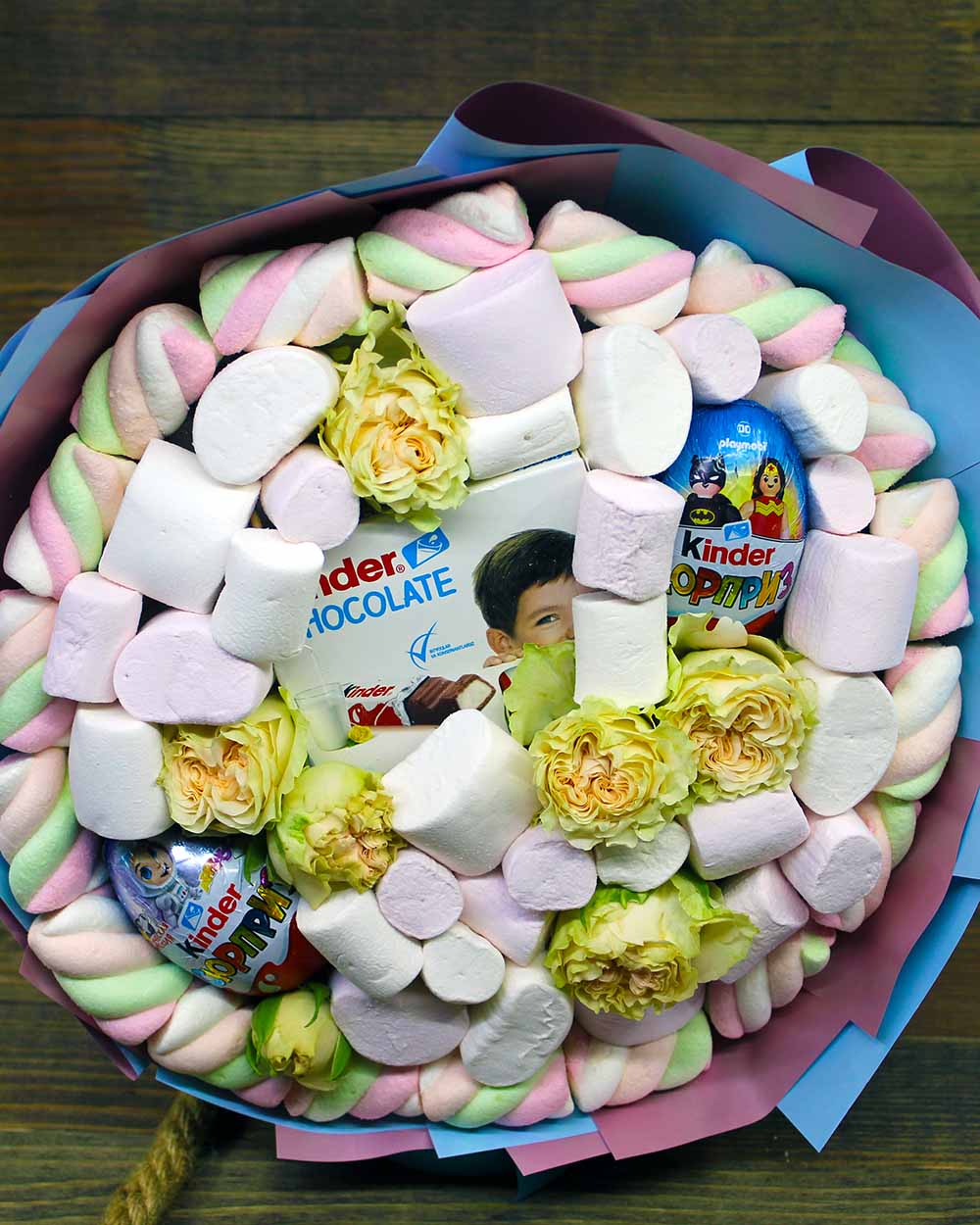 Зефирный букет marshmallow bouquet